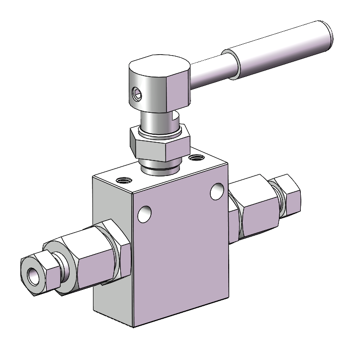 15BV-Single Ferrule Compression Ball Valves